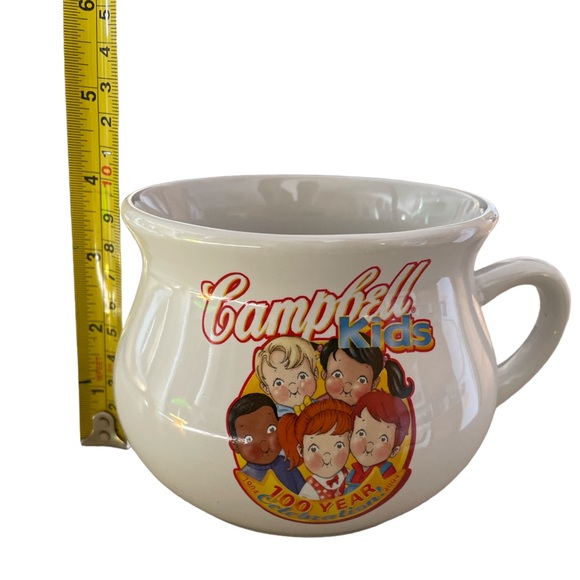 Campbell Kids 100 Year Celebration Large Soup Mug Bowl 2004 Campbell Soup Kids - Picture 6 of 8